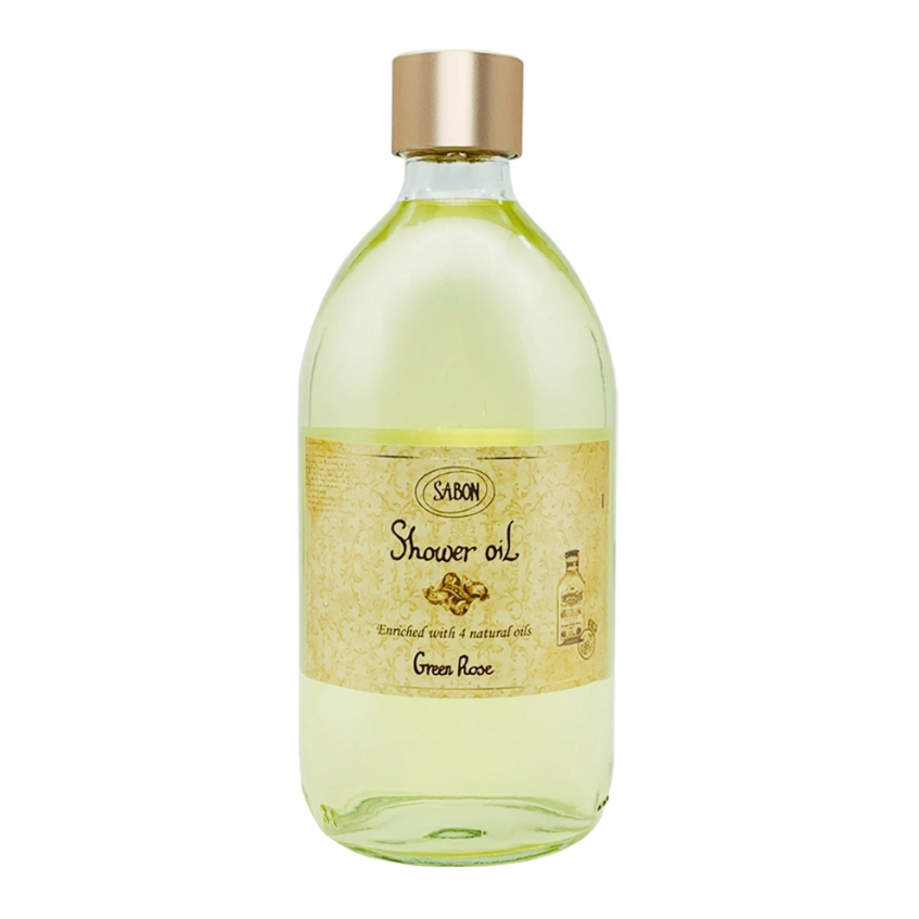 以色列 SABON 以色列綠玫瑰沐浴油 500ml  [ 國際航空版 ]