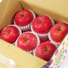 【鮮果日誌】日本空運套袋富士蘋果(6入精美禮盒裝)