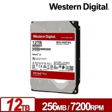 WD 紅標 Plus 12TB 3.5 吋NAS硬碟 