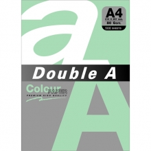 Double A 色紙 湖水綠 80G A4 50入/包 DACP13011