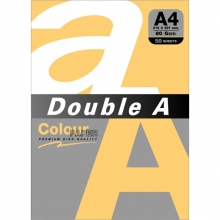 Double A 色紙 向日葵黃 80G A4 50入/包 DACP13008