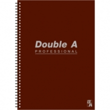 Double A B5 辦公室系列 咖啡色 線圈筆記本DANB12172 