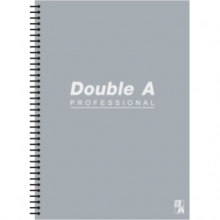 Double A B5 辦公室系列 灰色 線圈筆記本DANB12174 