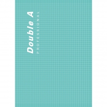 DoubleA B5小清新系列(方格內頁-藍)膠裝筆記本(DANB20007) 10本裝
