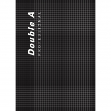 DoubleA B5小清新系列(方格內頁-黑)膠裝筆記本(DANB20010) 10本裝