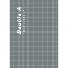 DoubleA A5小清新系列(方格內頁-灰)膠裝筆記本(DANB20013) 10本裝