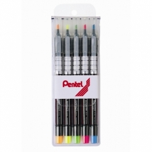 Pentel S512-5 螢光筆 5色組