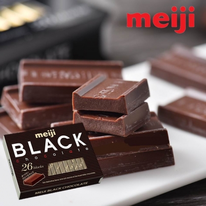 【Meiji明治】鋼琴巧克力26枚-黑巧克力 チョコレート 日本進口零食