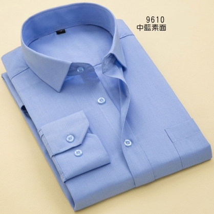 藍色襯衫LC系列合身版襯衫-LC9610