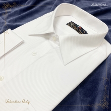 范倫鐵諾男襯衫(長袖)S2003L白斜紋