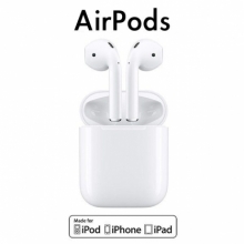 H-【Apple蘋果】AirPods iPhone 無線藍芽耳機 第二代 特價4280元