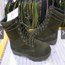 國軍系列 墨綠麂皮戰鬥靴