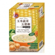 J-【名廚美饌】玉米蔬菜五穀粥(40gx6入) x2盒組